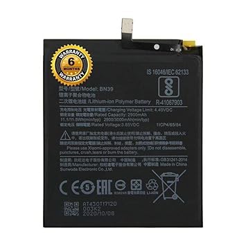 Image of Original BN39 Battery for Redmi Go /Redmi Note 7 Battery with 6 Month Warranty***(SEPAO17)