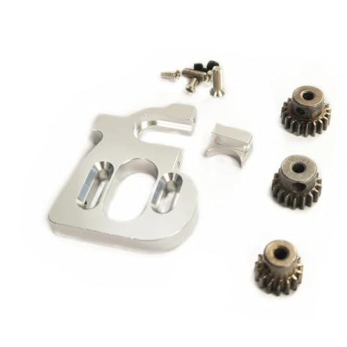 Support de moteur réglable pour Wltoys 144010 avec pignons 15T 17T 19T Blanc