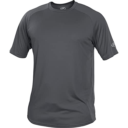 Image of Rawlings | Boy's Athletic Tech Short Sleeve Shirt | Youth Sizes | Multiple Colors