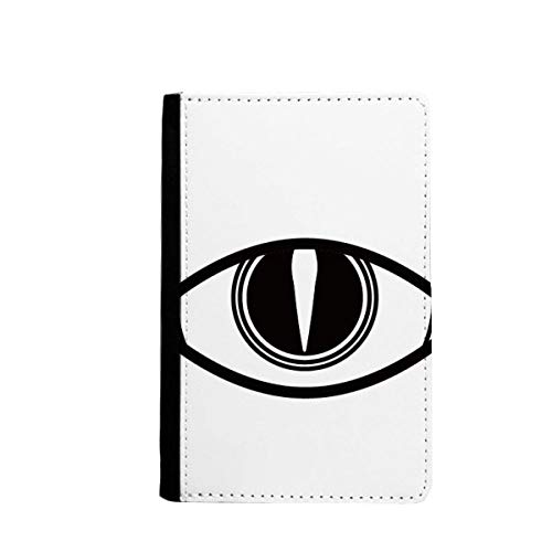 Étui portefeuille de voyage noir motif vectoriel pochette passeport homme femme