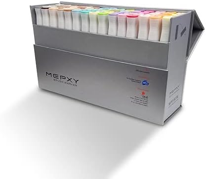 Amazon メクシー ブラシマーカー Pastel 60色セット キャンバス キャンバス用品 通販