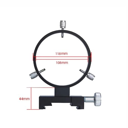 Soporte de guía for telescopio de 108 mm con abrazadera de anillo de aleación completa 2