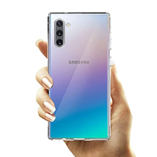 Image of REALCASE TPU Galaxy Note 10 Back Cover, Scratch Resistant Protective Crystal Clear Transparent Bumper Case For Samsung Galaxy Note 10