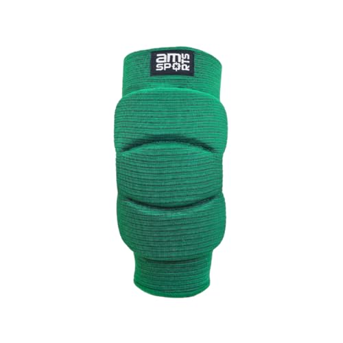 Cotoveleira Para Goleiro Infantil Am Sports Proteção E Conforto (Verde, Médio)