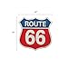 Route 66 Embossed Metal Sign - Vintage Route 66 Sign for Garage or Man Cave