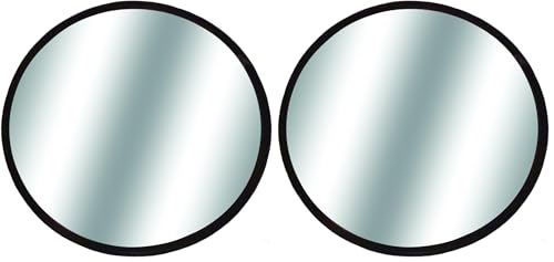 CIPA 49302 Round 3.75†Stick-On Convex HotSpot Mirror (Pack of 2)