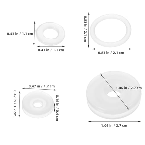COLLBATH 20 piezas: tapas selladoras de válvula flotante para ollas a presión, repuestos compatibles con ollas a presión eléctricas Mirro miniatura 2