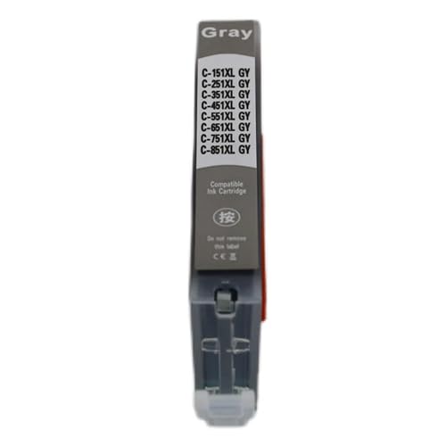 Cartouche d'encre grise CLI-851GY pour imprimante Canon Pixma MG7180