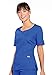 Cherokee Women's Workwear Scrubs V-Neck Top, Royal, Large