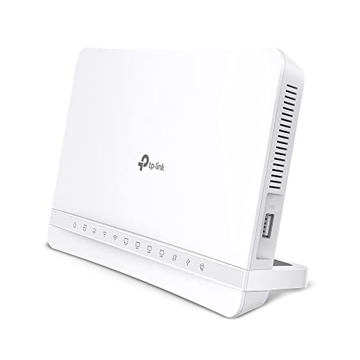 TP-Link VX231v Wi-Fi 6 VDSL Modem Router, VDSL2 35b 300 Mbit/s, 4× Gigabit-Ports, AX1800 Dual-Band WLAN, Unterstützt Telekom, O2, 1&1, Nicht Vodafone MIC, nur für Deutschland
