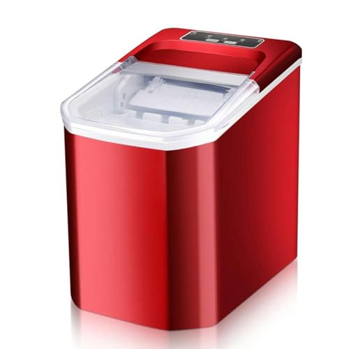 Máquina fabricadora de hielo de mostrador, portátil, produce 15 kg de cubos de hielo en 24 horas, listos en 8 minutos, para uso en casa y oficina — 1 unidad miniatura 1