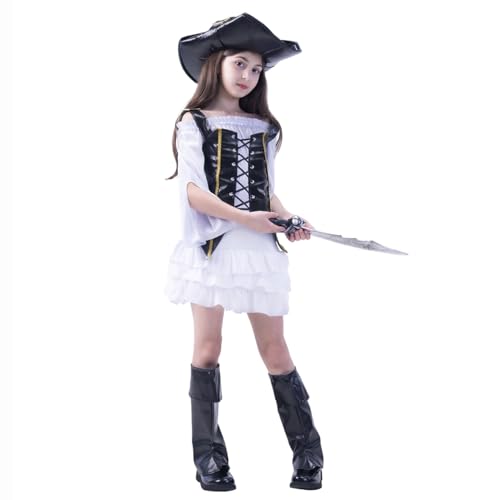Disfraz Pirata para Niñas Halloween miniatura 5