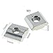 Odinest T Nuts Tee Sliding Slot Nuts 30 Series M5 Threaded Slide in Pre-Assembly for 30x30 Aluminum Extrusions Frame with Profile 3030 Sereis 8mm Slot for CNC Router Build Rail 3D Printer 12Pcs