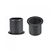 uxcell Flanged Sleeve Bearings 25mm Bore 28mm OD 30mm Length POM Wrapped Oilless Bushings Black 4pcs