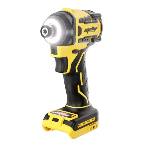 Chicmall 1/4-Inch Impact Driver, 2212 in-lbs Torque, 4-Speed Brushless Motor,
