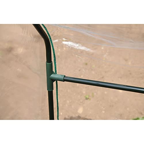 ShelterLogic 3' x 8' x 3' GrowIT Small Garden Greenhouse for Outdoors, Easy-Access & Durable