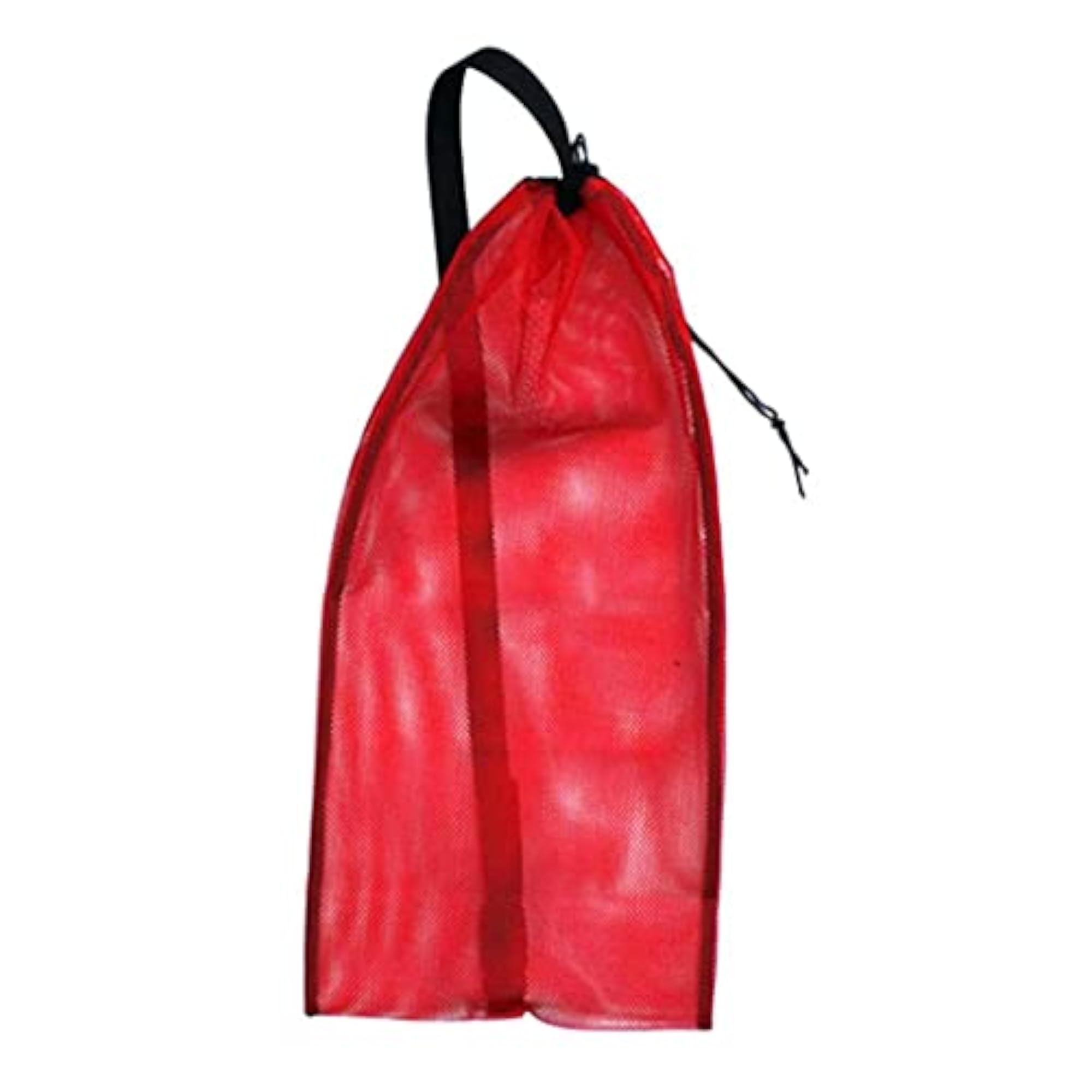 Drawstring Mesh Bag for Scuba Diving Equipment, Red