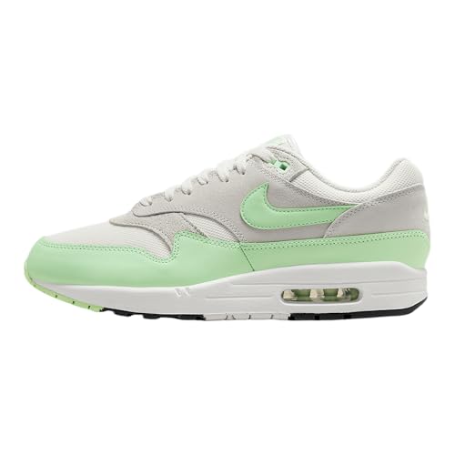NIKE Air MAX 1 Essential, Sneaker Hombre, Summit White Vapor Green Photon Dust, 43 EU