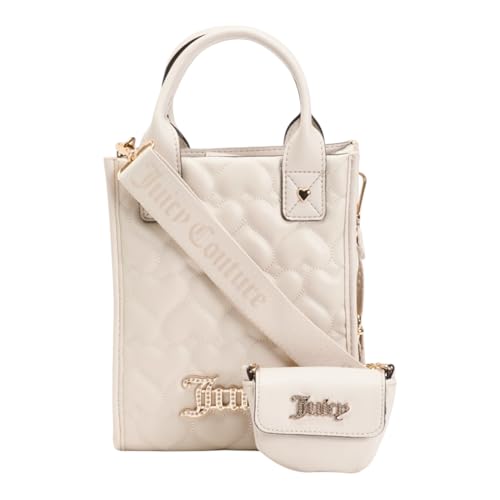 Sac à bandoulière fourre-tout Juicy Couture en cœur avec coffret