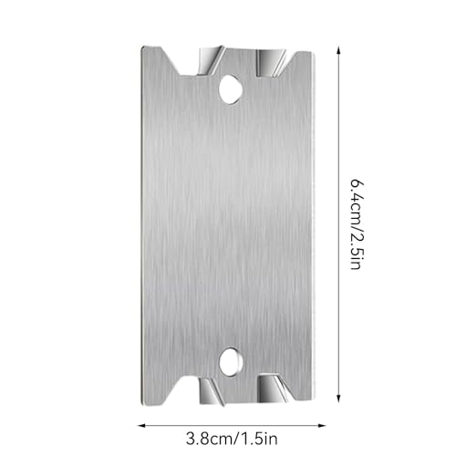 Protection de câble à clous de sécurité 1.5x2.5 pouces pour plaque de protection bois - 6