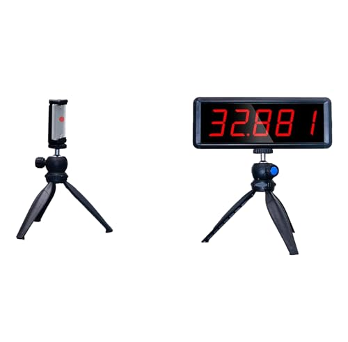 Ousmile Wireless Laser Timer for Sprints, Laser Sprint Timer System for Track 40 60 Yard Dash, Race Clock Stopwatch for Running Speed Tranning(1 Set)