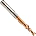 Sandvik Coromant CoroDrill Delta-C R841 Carbide Drill Bit, Short Length, Multilayer Finish, Round Shank, Coolant Through, 140 Degree Point, 15.5mm Size