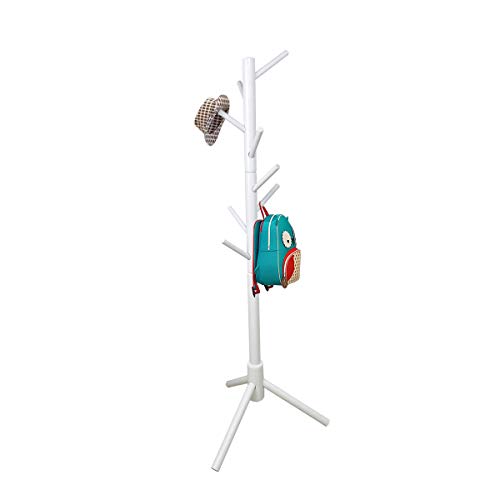 FADDA Kids Coat Rack Free Standing Coat Rack Wood Tree Coat Rack