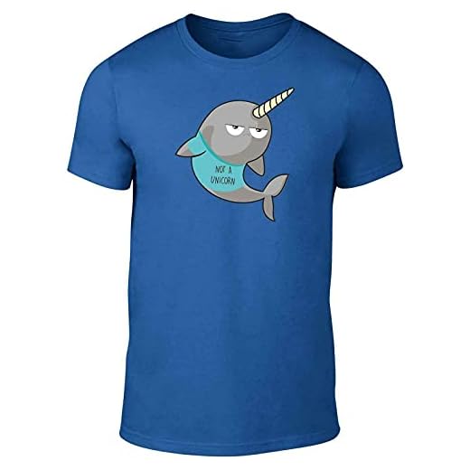 Not a Unicorn T-Shirt - Funny t shirt retro narwhal whale horse fashion joke