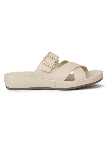 Image of Hush Puppies Women Cross-Strap Mule Flats