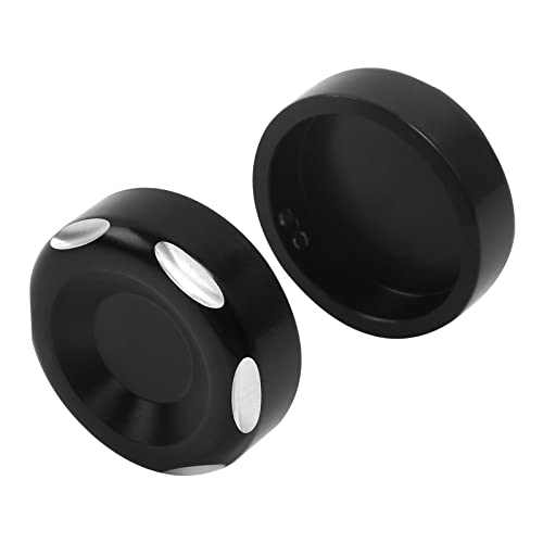 WOWTK Upper Fork Stem Covers for Harley Davidson Softail Standard, Street Bob and Low Rider 2018-2021,Dyna Fat Bob Low Rider 2011-2021,Sportster XL1200 XL883 2014-2021,Black