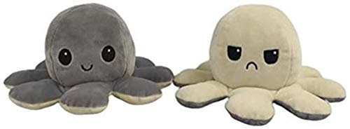 Preisvergleich Produktbild Pandiui23 Wendbarer Oktopus Plüschtier, doppelseitig, wendbar, Oktopus aus Plüsch