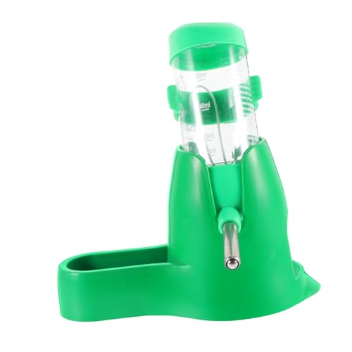 GANAZONO Fuente De Agua para Hámster y Conejillo De Indias Botella Soporte Bebedero Automático para Roedores Accesorio para Mascotas Pequeñas