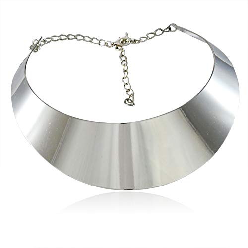 silver collar chain