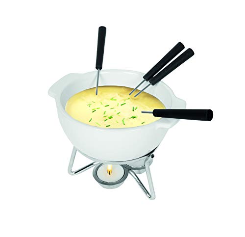 BOSKA 853548 Party Cheese Fondue Set, 750ml, White