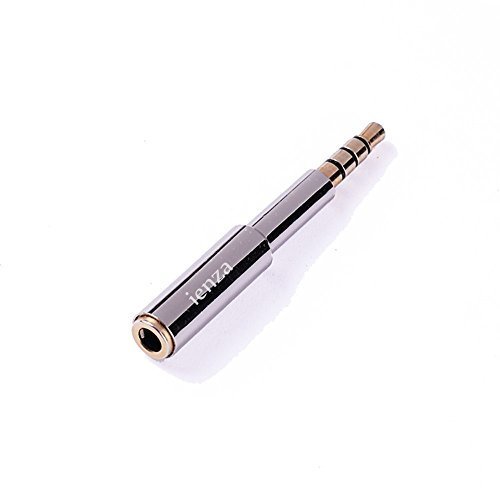 ienza® 3.5mm Male to 3.5mm Female 4 Poles CTIA Stereo Audio Jack Extender with Ultra-Slim Housing Great for Battery Chargers/Cases and Juice Packs ienza® 3.5mm Male to 3.5mm Female 4 Poles CTIA Stereo Audio Jack Extender with Ultra-Slim Housing Great for Battery Chargers/Cases and Juice Packs