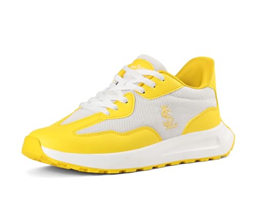 Image of LOUIS STITCH Women's Lightweight Athleisure Sport Shoes | Lightweight Casual Sneakers | Sporty Lace-Up Sneaker and Athleisure Wear| Perfect for Casual, Gym & Travel Wear | LSLD-AT-RF01