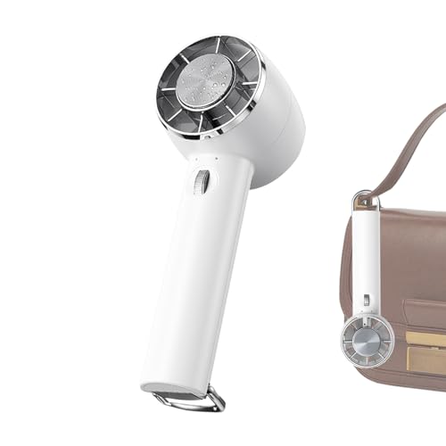 JIEBWCHA Ventilador Portátil, Accesorios De Enfriamiento Para Viaje Con Compresa Fría, Pequeño Ventilador Refrescante, Para Hogar Viaje Playa Dormitorio Viajeros Estudiantes Oficina Gimnasio Compras