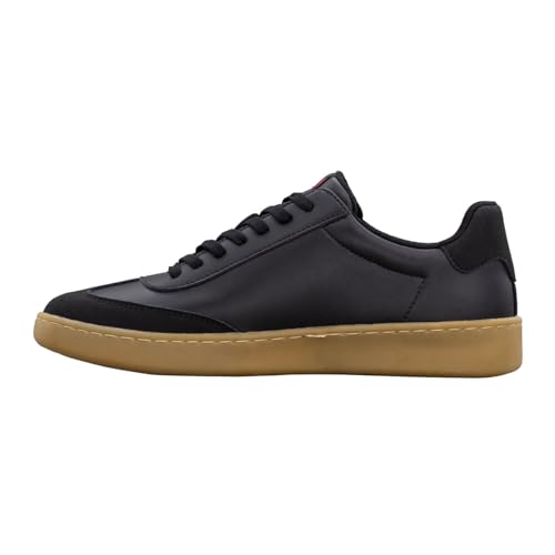 Ben Sherman Mens Glasgow Lace Up Sneakers Shoes Casual - Black3