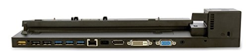 Image of Lenovo ThinkPad Pro Docking Station 90W Model: 40A10090IN Universal Dock with Multiple Ports Compatible with Select ThinkPad Models Black