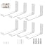 White 8pcs
