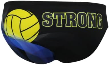 Suit Yellow Strong Swimwear, Swim Briefs for Swimmers, Water Polo, Underwater Hockey, Underwater Rugby