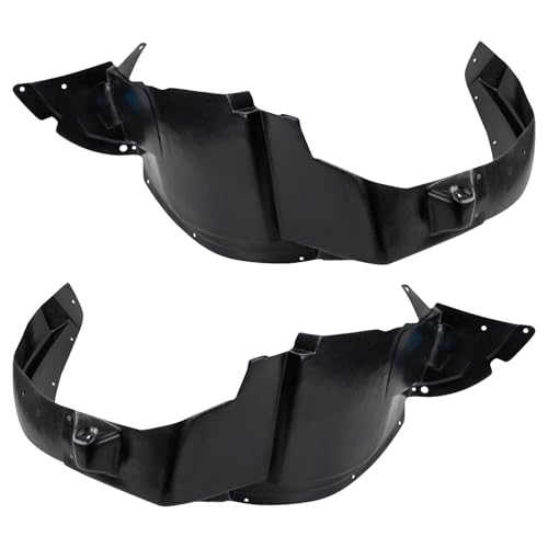 Image of TRQ Front Inner Fender Liner Set Compatible with 2006-2011 Chevrolet HHR GM1248180 GM1249180