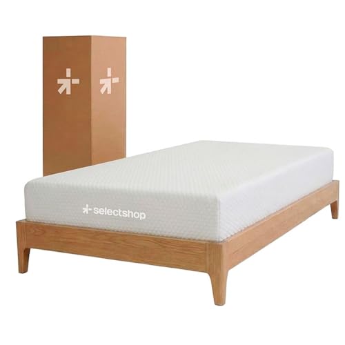 Lista de Colchones Veracruz para comprar online. 48 SELECTSHOP Colchón Individual En Caja Esponja Memory Foam De Alta Densidad Firmeza Media Suavidad Y Durabilidad Tecnología Híbrida Ortopédico (Blanco, Individual)
