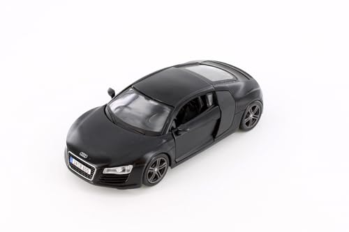 Audi R8 Hard Top, Negro Mate - Modelo a Escala 1:24 miniatura 2