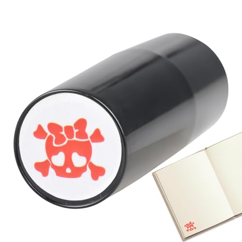 Salyeeluly Tennis Ball Stamp - Bow Skull Pattern Waterproof Ball Stamper - Portable Sports Accessories for Dad Husband Boyfriend