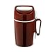 ROTPUNKT Thermos 850-0,85 l (Maroon), cibo caldo, facile da trasportare, inserto per cucchiaio, tappo a vite, resistente agli urti e infrangibili, per esterni