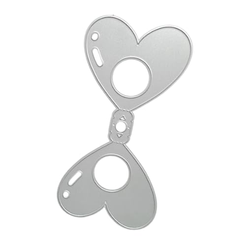 La Mejor Lista de Adornos troquelados favoritos de las personas. 48 Troqueles en forma de corazón para álbumes de recortes, plantillas de corte para álbumes de recortes, diario, embalaje, álbum de fotos, adorno, troquel de acero carbono