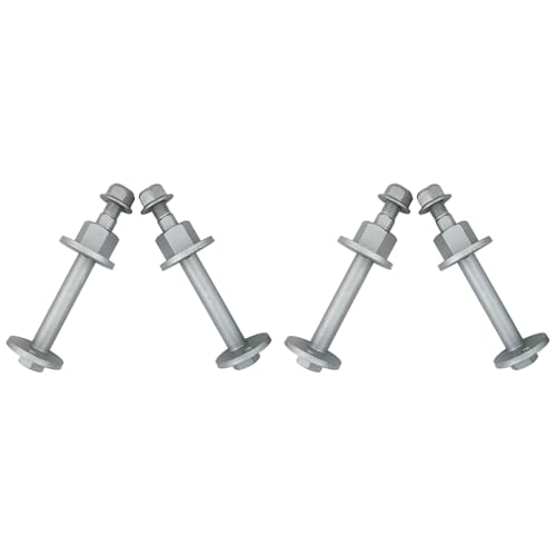 Suspenix Front Alignment Camber Caster Bolt Kits Lower Control Arm Bolts and Nuts Compatible with Dodge 2006-2024 Ram 1500 Jeep 2022-2024 Wagoneer Grand Wagoneer (for Both Sides)