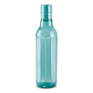 Milton Prism 1000 Pet Water Bottle, 1 Piece, 1 Litre, Blue | BPA Free | 100% Leak Proof | Office | Gym | Home | Kitchen | Travel | Hiking | Treking