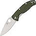 Spyderco Uniseks – dla dorosłych, nóż składany, długość ostrza: 8,57 cm, Tenacious Linerlock zielony, normalny